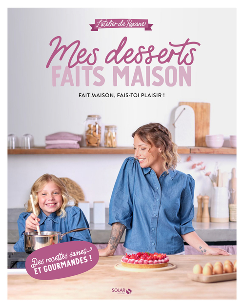 ebook cover of Mes desserts faits maison, by Roxane