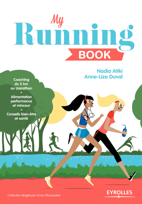 ebook cover of My running book, by Nadia Atiki, Anne-lize Duval