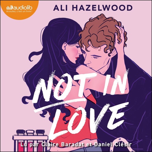 audiobook cover of Not in love, by Ali Hazelwood