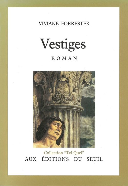 Couverture ebook de Vestiges, de Viviane Forrester