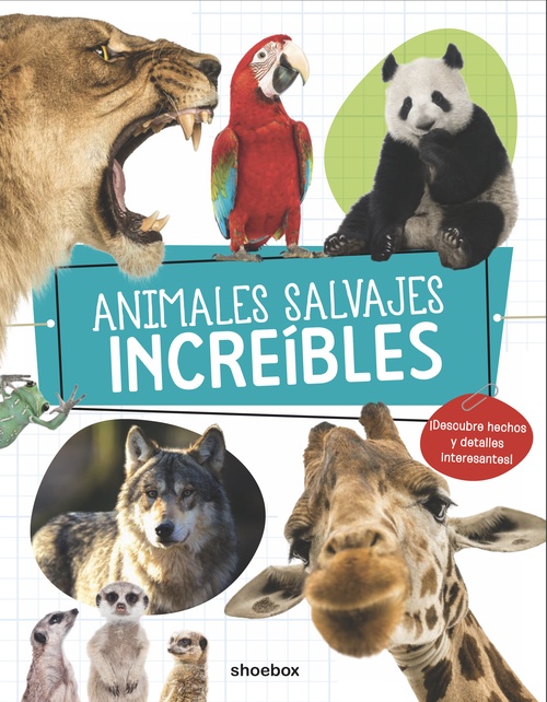 ebook cover of Animales Salvajes Increíbles, by Danielle Robichaud