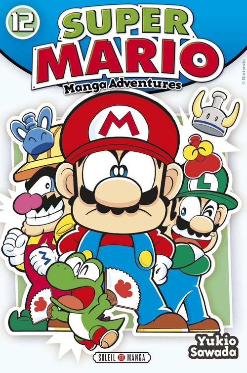 Couverture ebook de Super Mario Manga Adventures T12, de Nintendo, Yukio Sawada