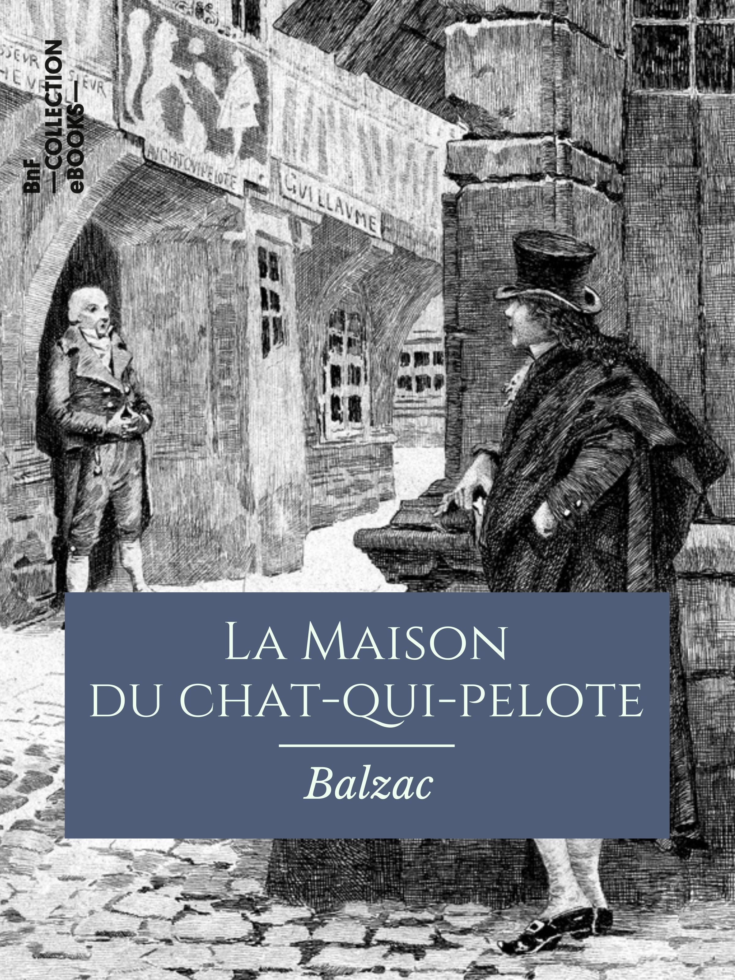 ebook cover of La Maison du chat-qui-pelote, by Honore De Balzac