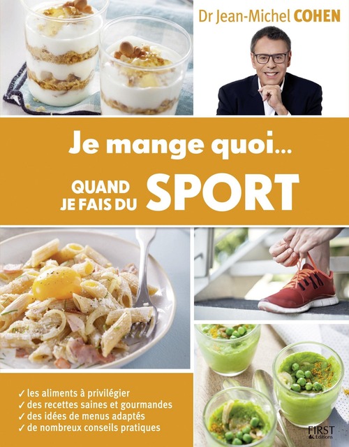 Couverture ebook de Je mange quoi... quand je fais du sport, de Jean-Michel Cohen