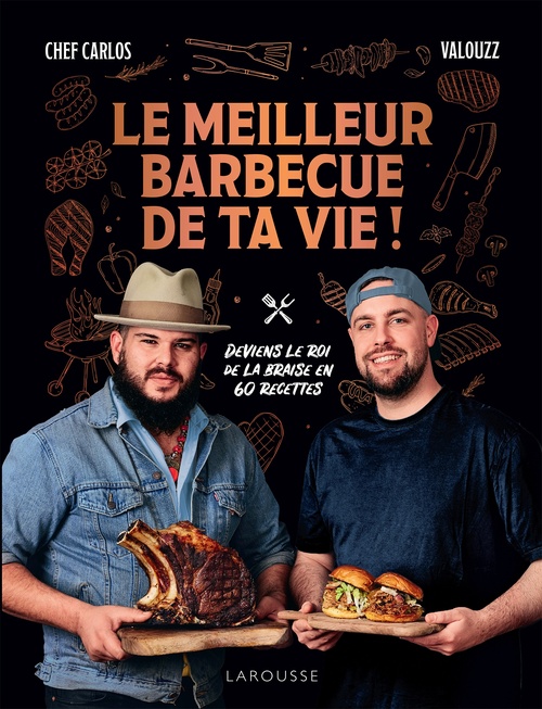 ebook cover of Le meilleur barbecue de ta vie !, by Chef Carlos, Valouzz
