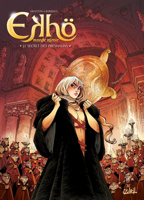 Couverture ebook de Ekhö monde miroir T05 - Le Secret des Preshauns, de Christophe Arleston