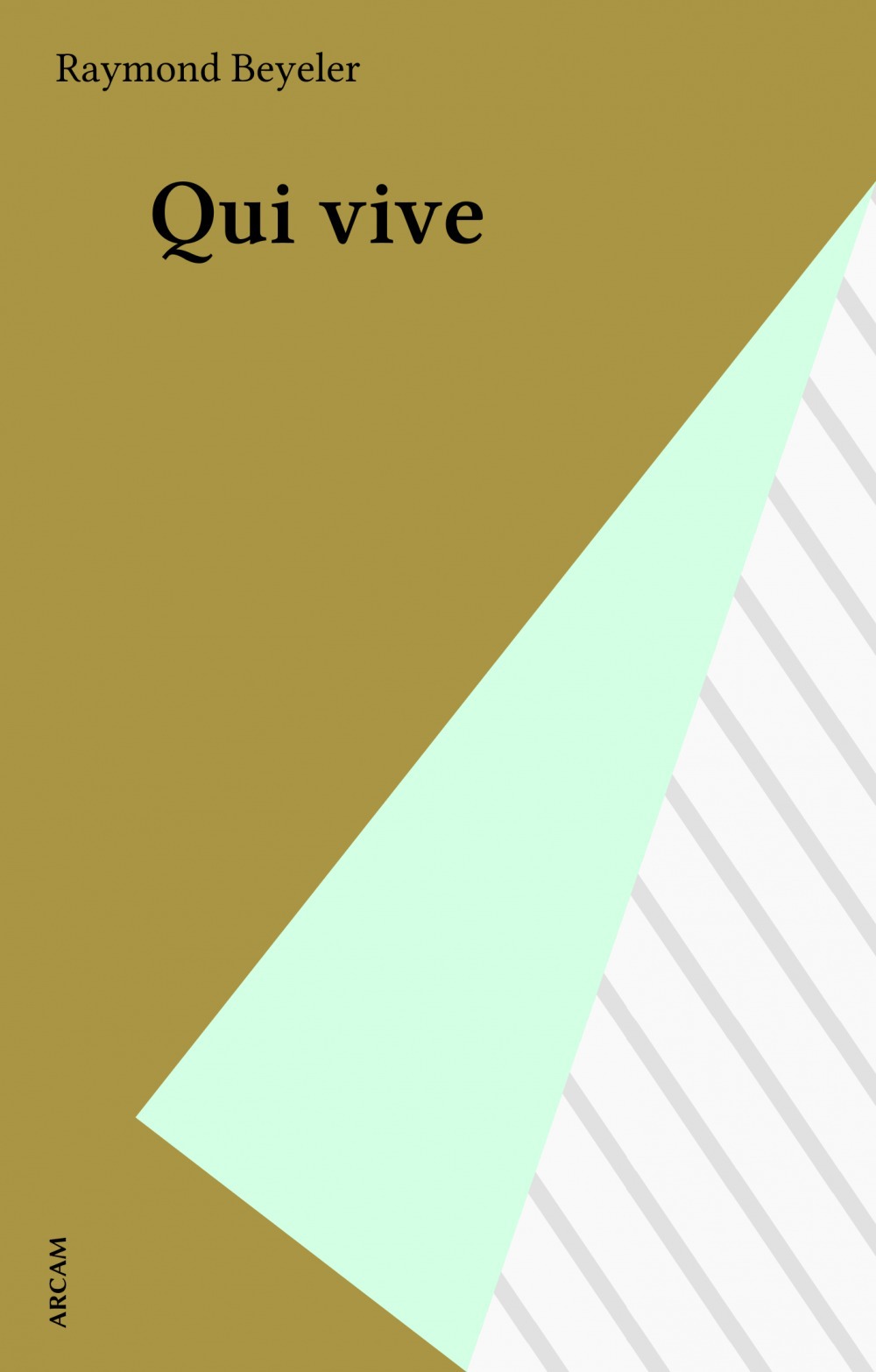 ebook cover of Qui vive, by Raymond Beyeler