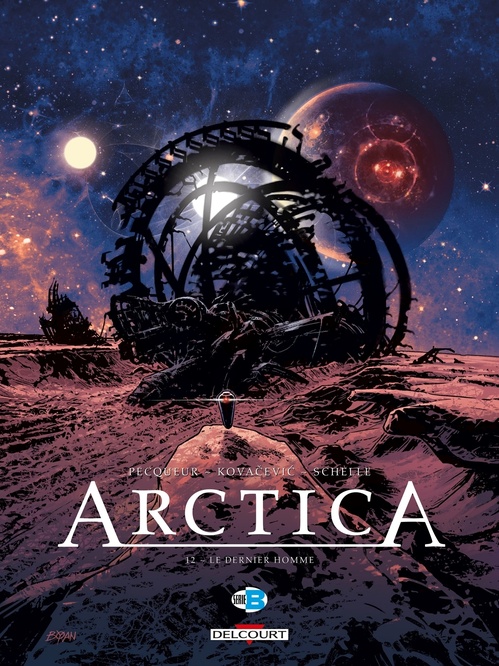 Couverture ebook de Arctica T12 - Le dernier homme, de Daniel Pecqueur