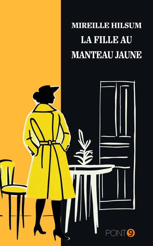 ebook cover of La fille au manteau jaune, by Mireille Hilsum