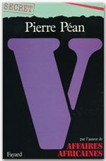 ebook cover of V..., by Pierre Péan