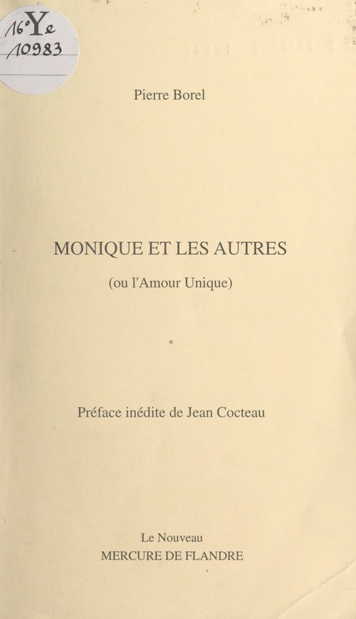ebook cover of Monique et les autres, by Pierre Borel