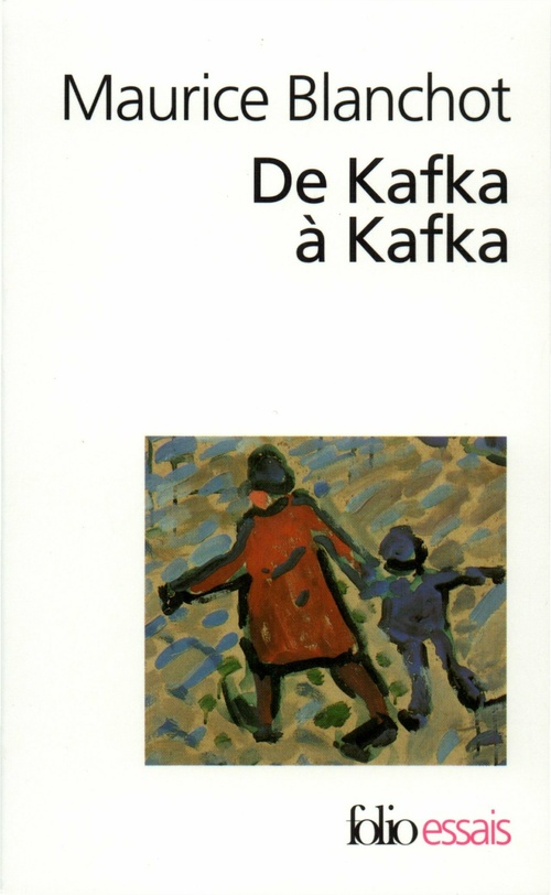 ebook cover of De Kafka à Kafka, by Maurice Blanchot