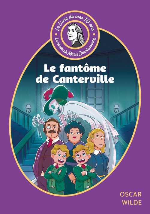 Couverture ebook de Le livre de mes 10 ans - Le fantôme de Canterville et autres contes, de Oscar Wilde