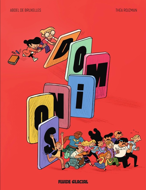 ebook cover of Dominos, by Théa Rojzman