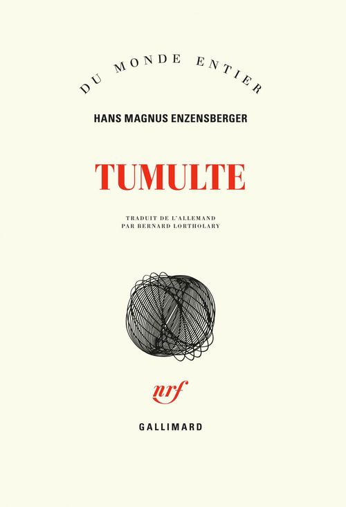 ebook cover of Tumulte, by Hans Magnus Enzensberger