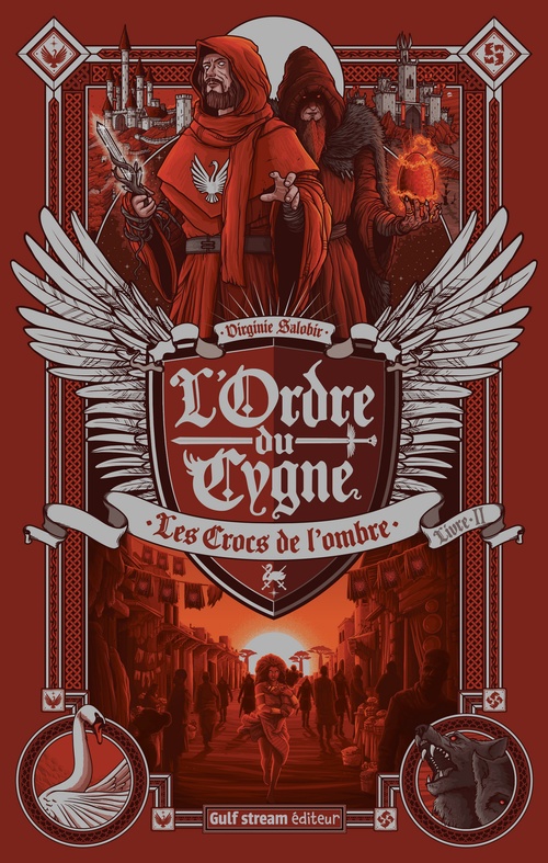 ebook cover of L'Ordre du cygne - tome 2 Les Crocs de l'ombre, by Virginie Salobir