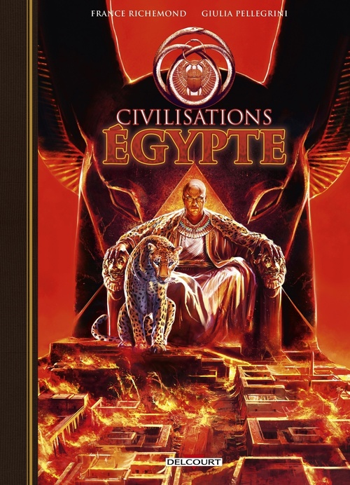 Couverture ebook de Civilisations - Égypte, de France Richemond