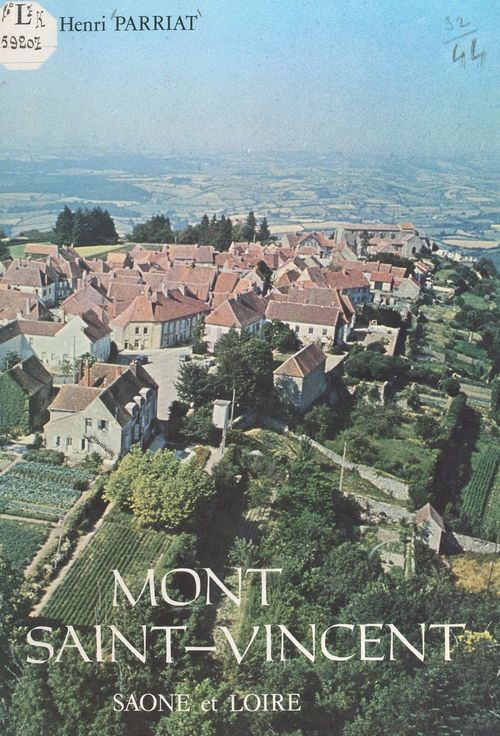 Couverture ebook de Mont-Saint-Vincent, de Henri Parriat