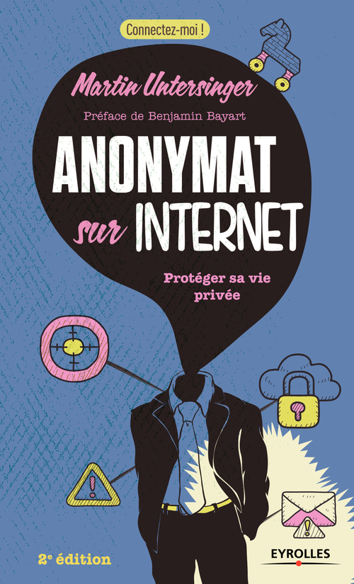 ebook cover of Anonymat sur Internet, by Martin Untersinger