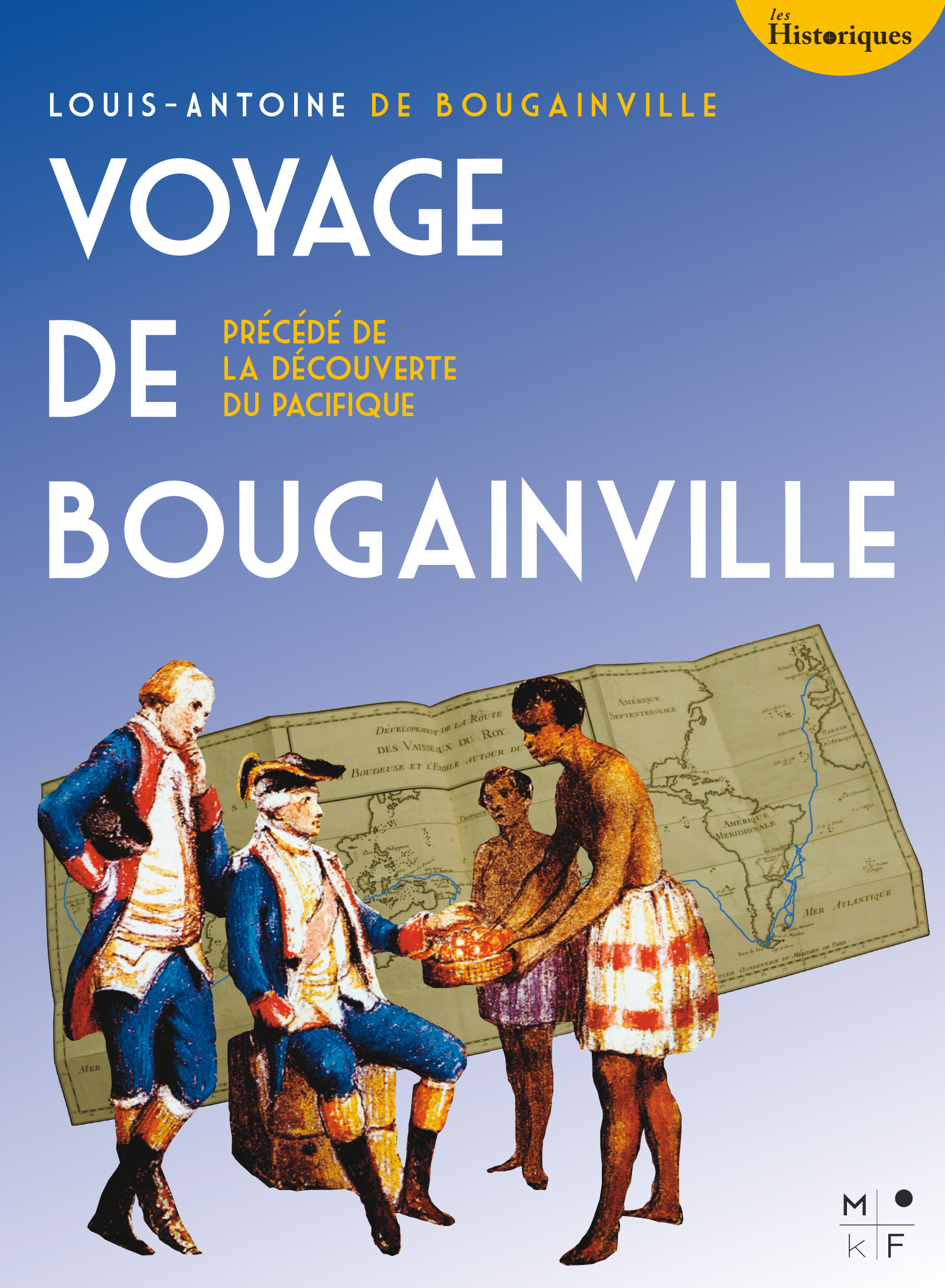 ebook cover of Le Voyage de Bougainville, by Louis-Antoine de Bougainville