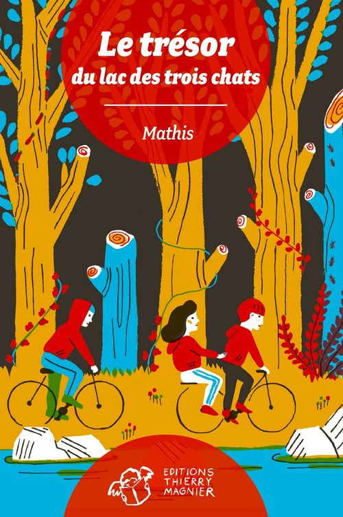 Couverture ebook de Le Trésor du Lac des Trois Chats, de Jean-Marc Mathis