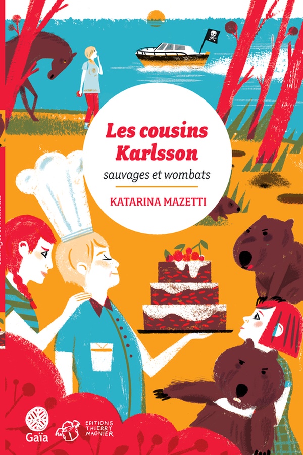 ebook cover of Les cousins Karlsson Tome 2 - Sauvages et Wombats, by Katarina Mazetti
