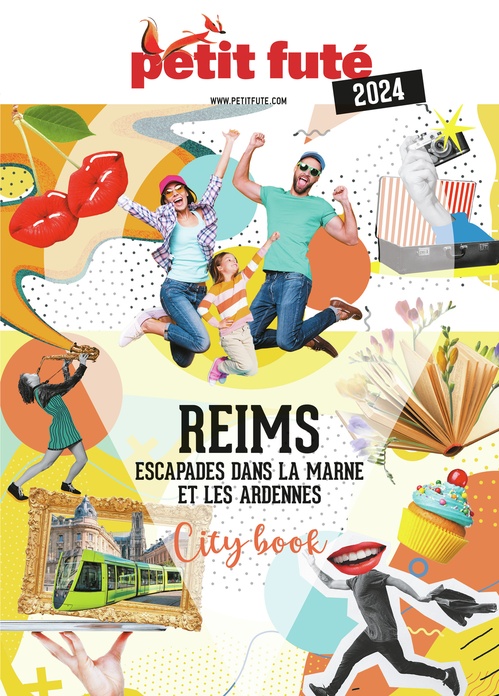 Couverture ebook de REIMS 2024 Petit Futé, de Collectif petit futé