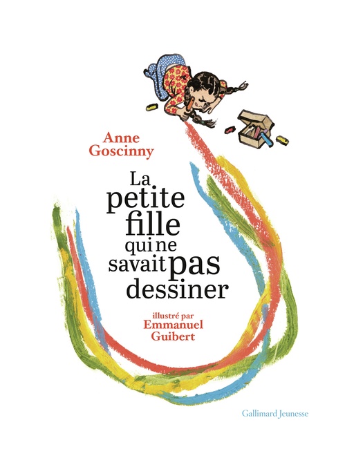 Couverture ebook de La petite fille qui ne savait pas dessiner, de Anne Goscinny, Emmanuel Guibert