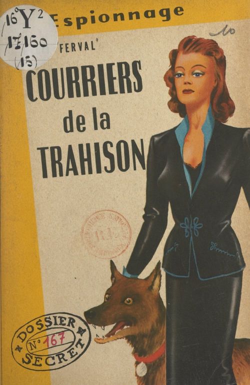 Couverture ebook de Courriers de la trahison, de Henri Ferval