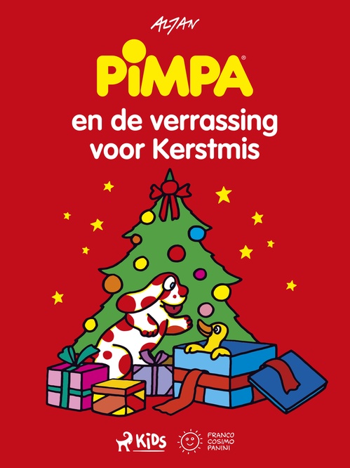 Couverture ebook de Pimpa - Pimpa en de verrassing voor Kerstmis, de Altan