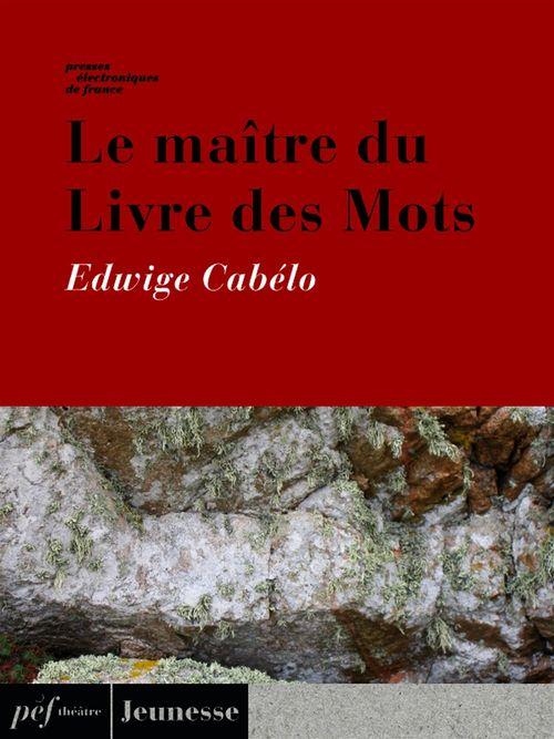 Couverture ebook de Le maître du Livre des Mots, de Edwige Cabelo