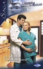 ebook cover of Un bébé sous contrat (Saga L'Héritier des Maitland vol.5), by Jule Mcbride