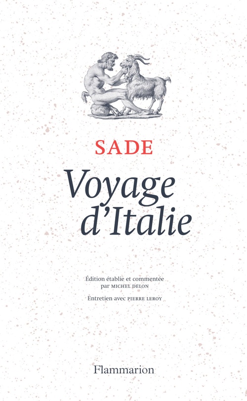 Couverture ebook de Voyage d'Italie, de Sade