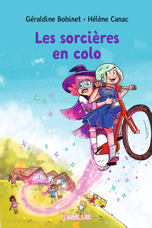 ebook cover of Les sorcières en colo, by Géraldine Bobinet