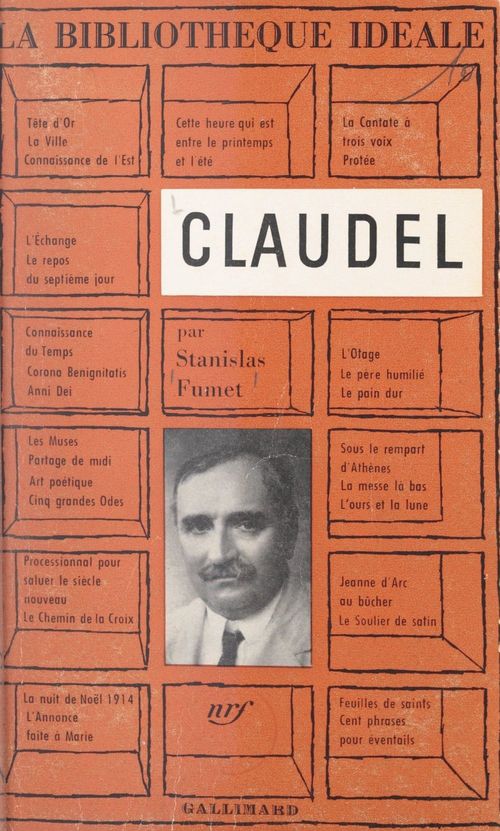 ebook cover of Claudel, by Stanislas Fumet