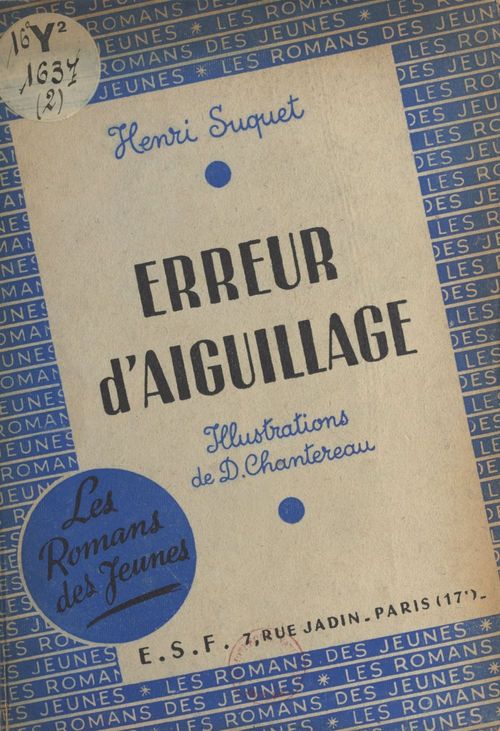 Couverture ebook de Erreur d'aiguillage, de Henri Suquet