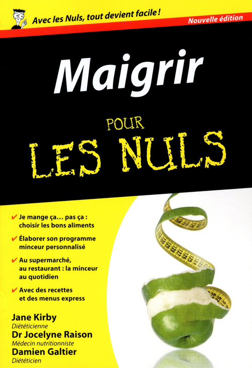 ebook cover of Maigrir poche pour les nuls 2ed, by Jocelyne Raison, Damien Galtier