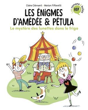 Couverture ebook de Les énigmes d'Amédée et Pétula, Tome 02, de Claire Clément