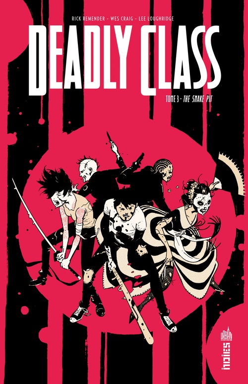 ebook cover of Deadly Class - Tome 3 - The Snake Pit, by Rick Remender, Wes Craig