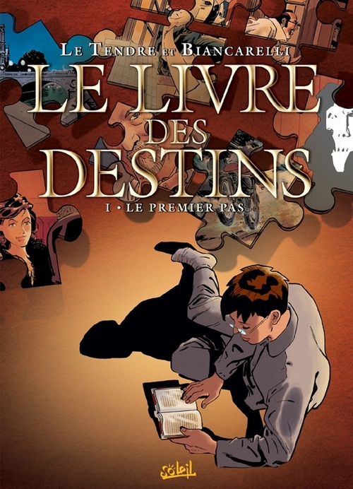 Couverture ebook de Le livre des destins T01 - Le premier pas, de Serge Le Tendre