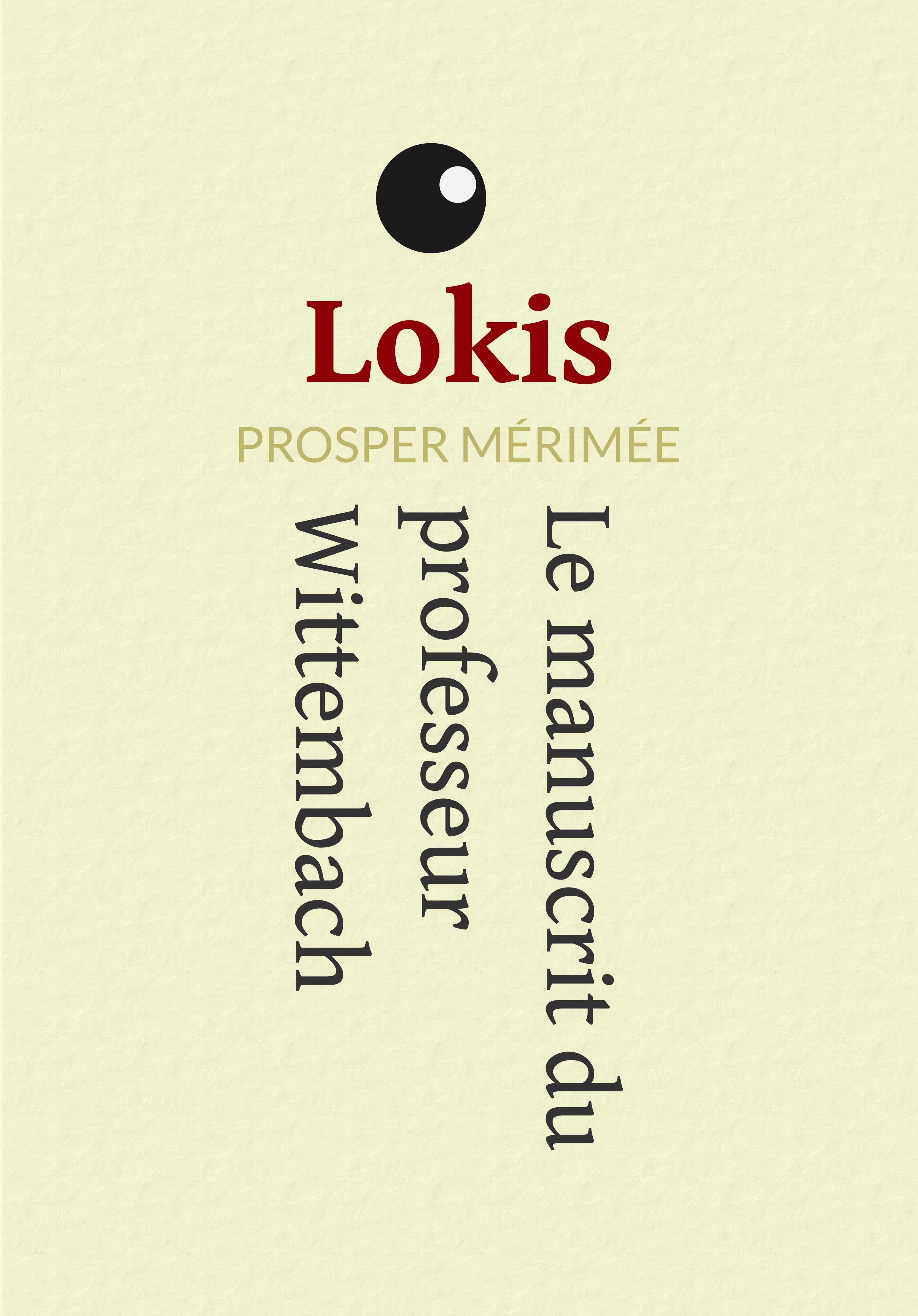 Couverture ebook de Lokis, de Prosper Mérimée