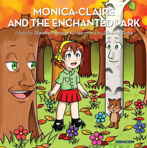 Couverture ebook de Monica-Claire and the enchanted park, de Ginette Fournier