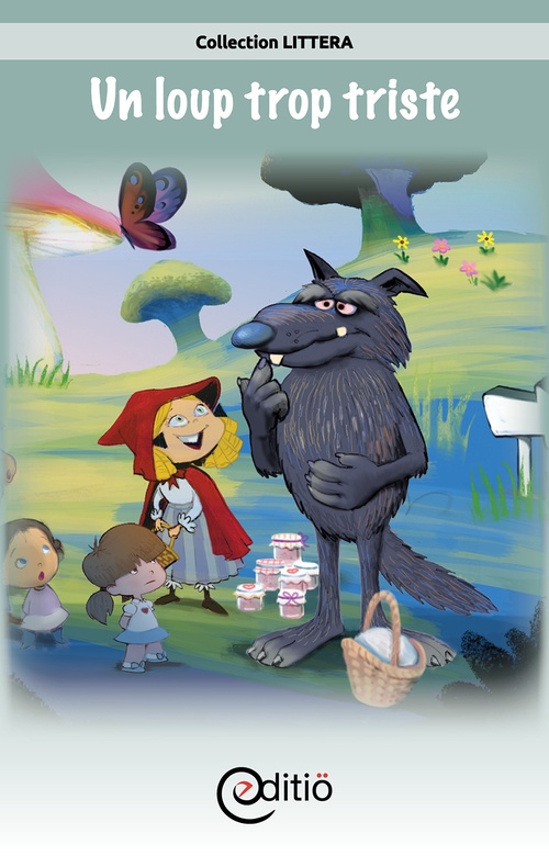 Couverture ebook de Un loup trop triste, de Collectif