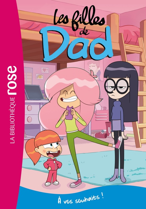 ebook cover of Les filles de Dad 04 - À vos souhaits !, by Nob