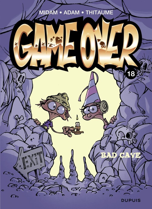 ebook cover of Game Over - Tome 18 - Bad cave, by Adam, Thitaume, Midam