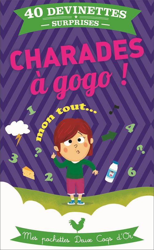 Couverture ebook de Charades à gogo, de Collectif