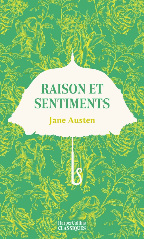 Couverture ebook de Raison et sentiments, de Jane Austen