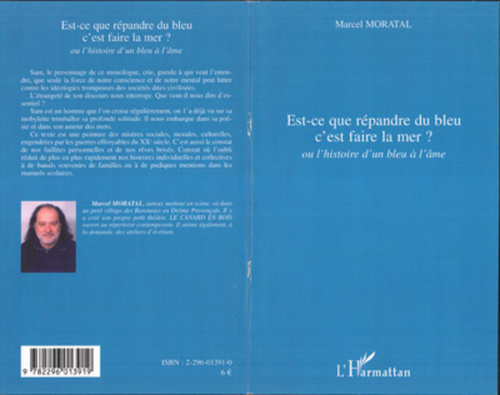 ebook cover of Est-ce que répandre du bleu c'est faire la mer ?, by Marcel Moratal