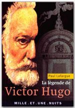 ebook cover of La Légende de Victor Hugo, by Paul Lafargue
