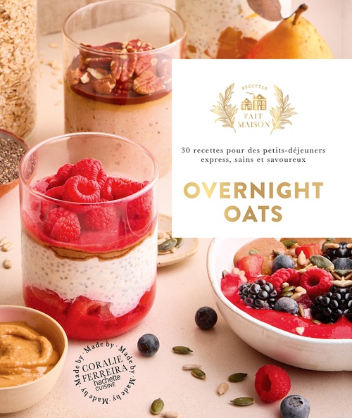 ebook cover of Overnight oats, by Coralie Ferreira